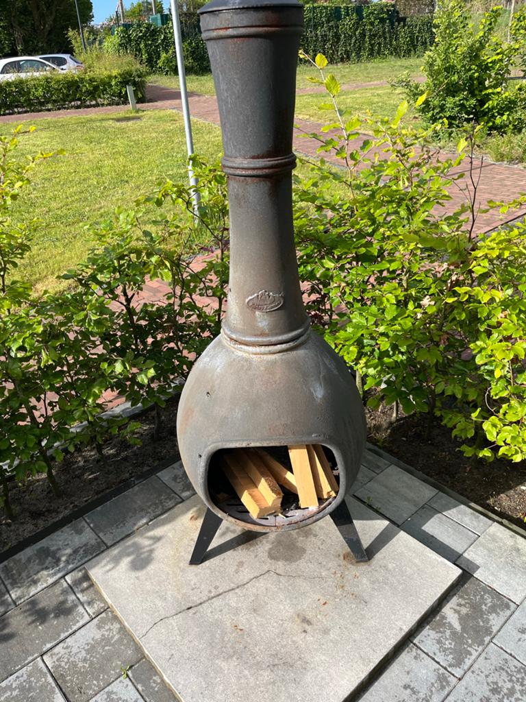 Hout kachel, Ophalen of Verzenden