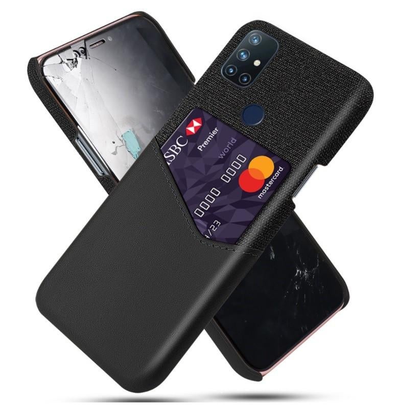 Back Cover + Screenprotector voor OnePlus Nord N10 _ Zwart, Verzenden, Nieuw, Frontje of Cover