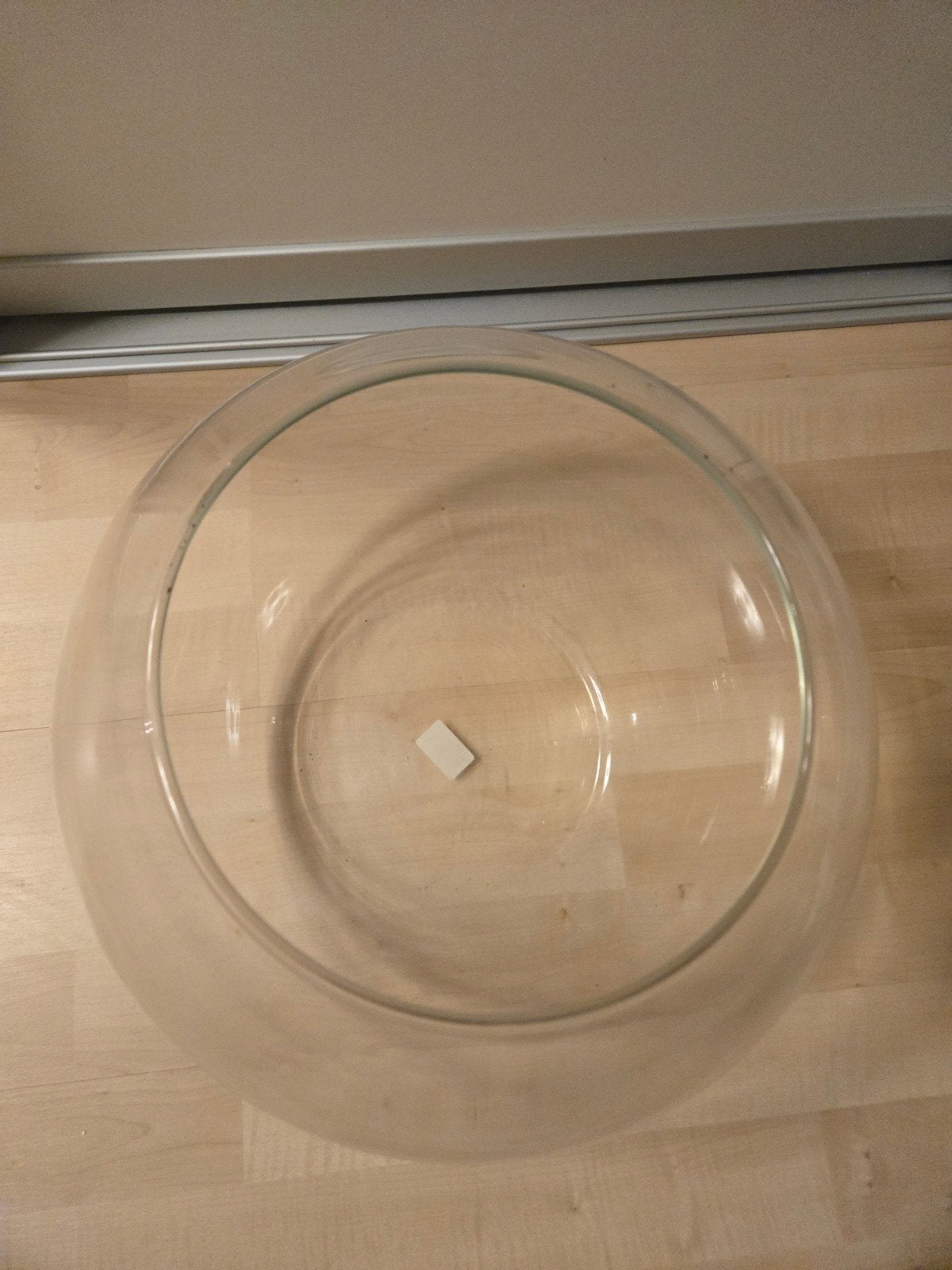 Vissenkom, diameter ca 25cm., Ophalen, Zo goed als nieuw, Leeg aquarium