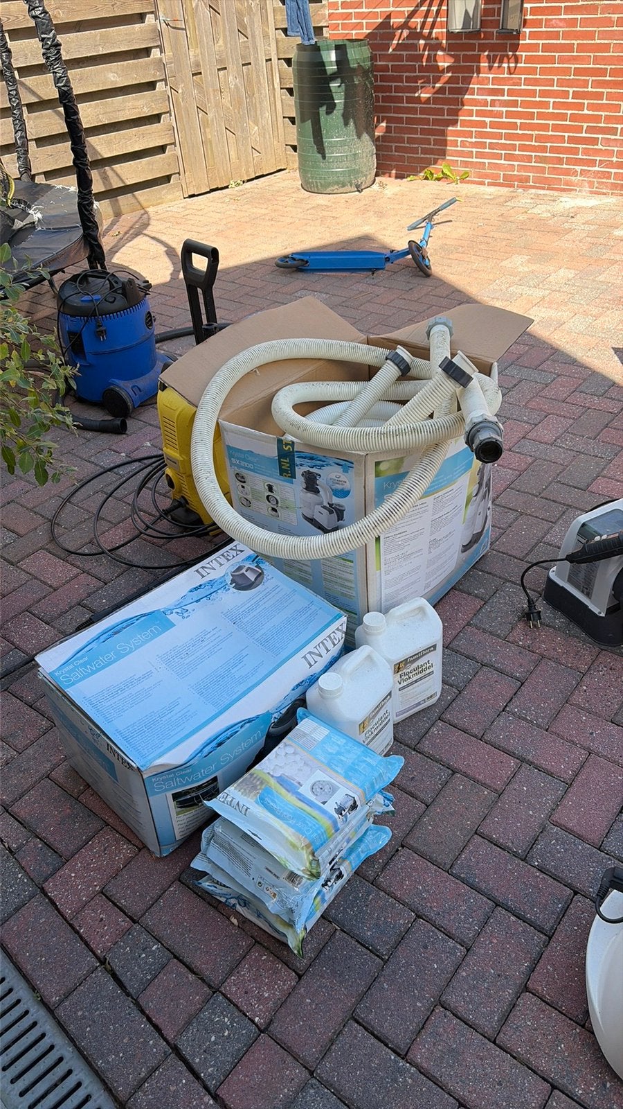 Zwembadverwarming en zoutwatersysteemen zandfilter pomp, Ophalen of Verzenden, Gebruikt, Verwarming