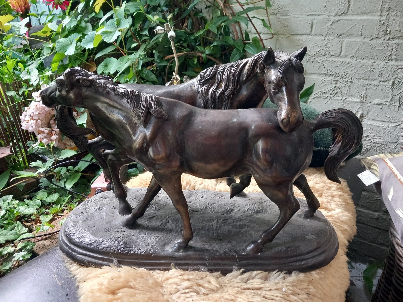 Bronzen paardenbeeld bieden vanaf €300, Ophalen of Verzenden