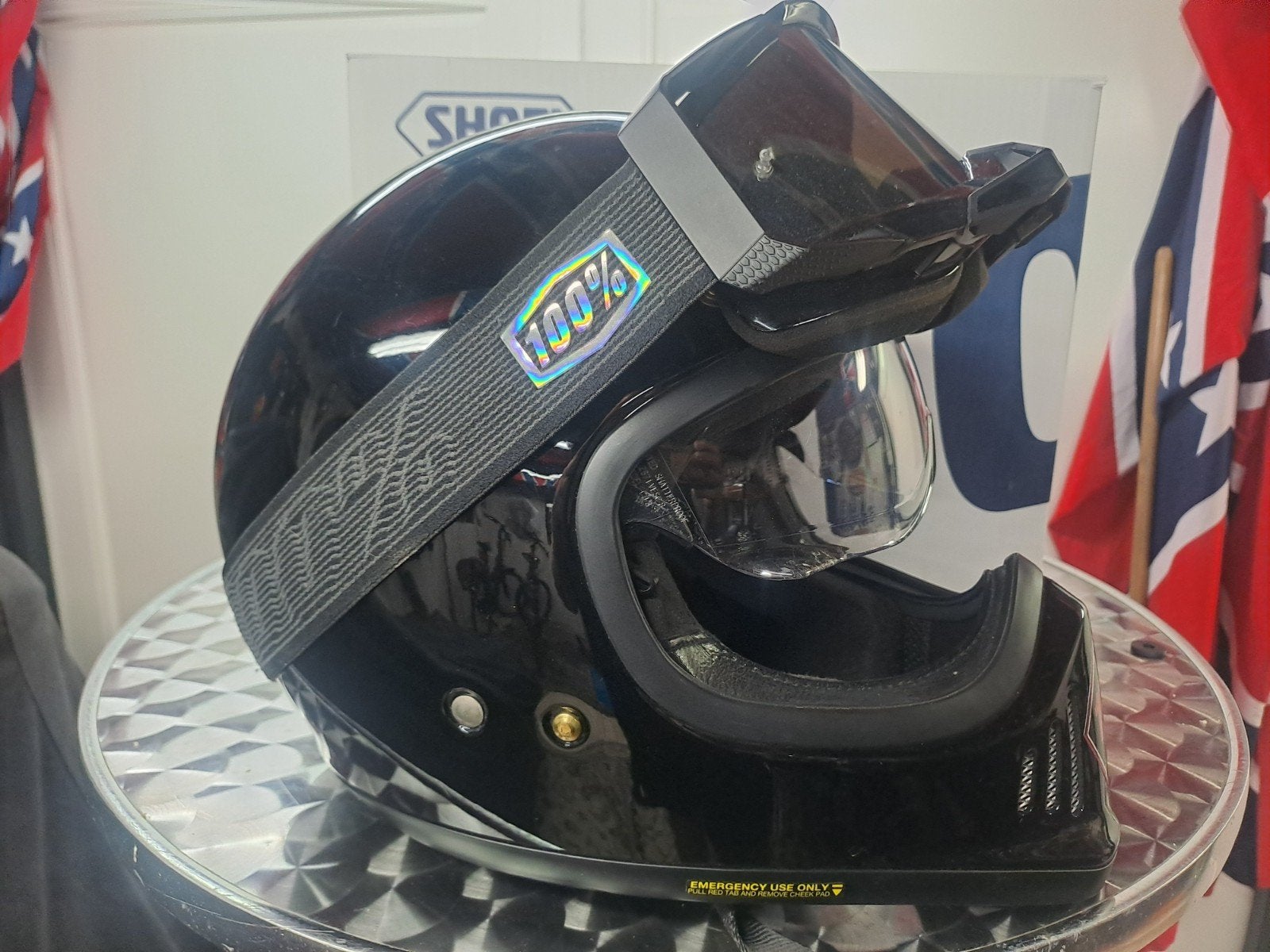 Shoei Ex- Zero, Motoren, Ophalen of Verzenden, Tweedehands, Shoei