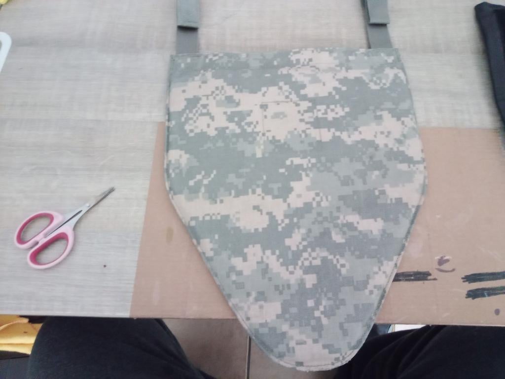 Ballistische groin protector origineel US army, Verzamelen, Militaria | Algemeen, Ophalen of Verzenden, Landmacht, Amerika, Embleem of Badge
