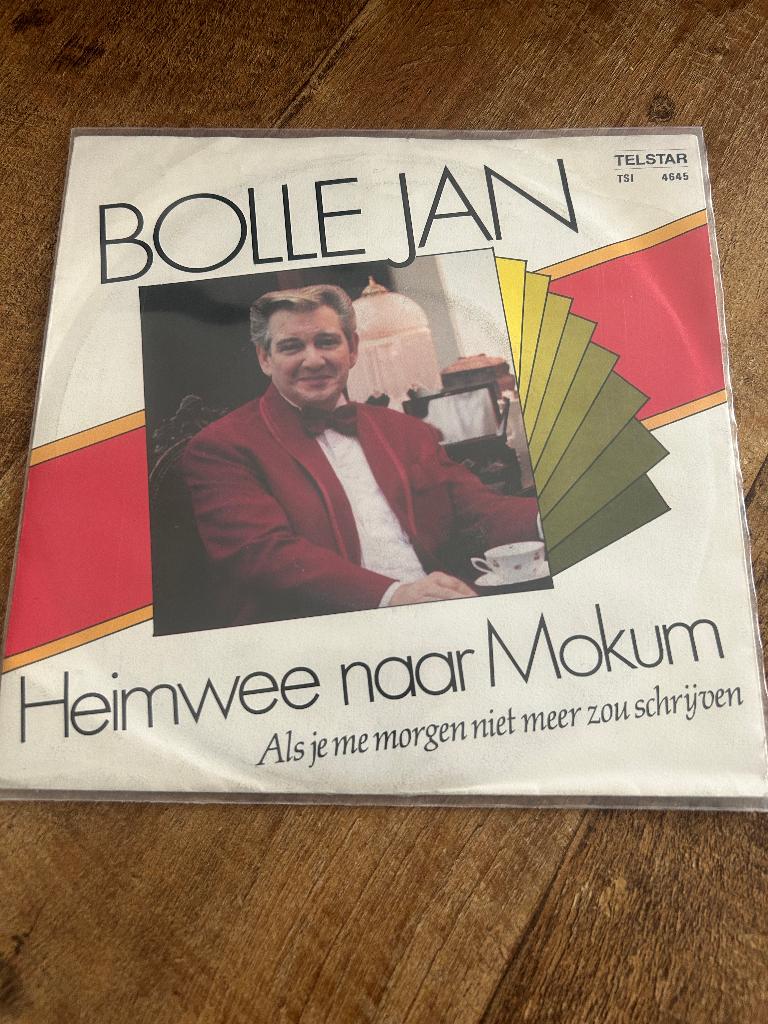 Bolle Jan-Heimwee naar Mokum, 7 inch, Single, Ophalen of Verzenden, Zo goed als nieuw