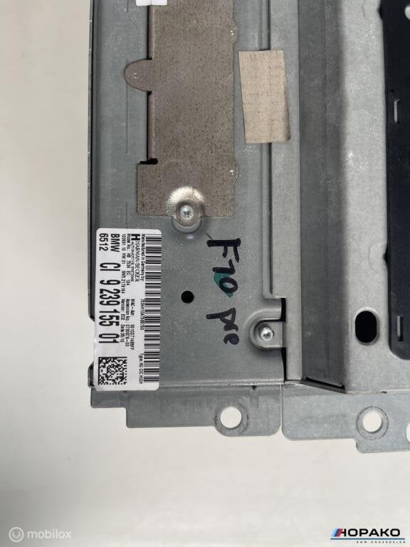 Radio / navigatiemodule BMW F10 F11 F02 F06 923915501, Gebruikt, Einsteinlaan 5 rijswijk, Bmw, Ophalen of Verzenden