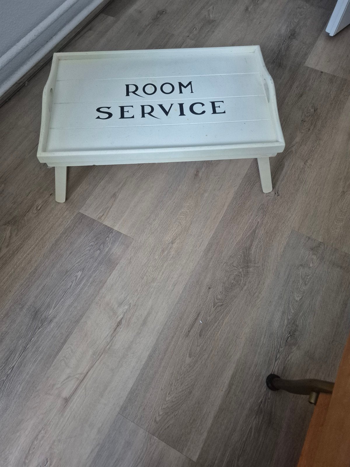 Rivera Maison stijl Butler tray - Room Service, Gebruikt, Hout, Met handvatten, Ophalen of Verzenden