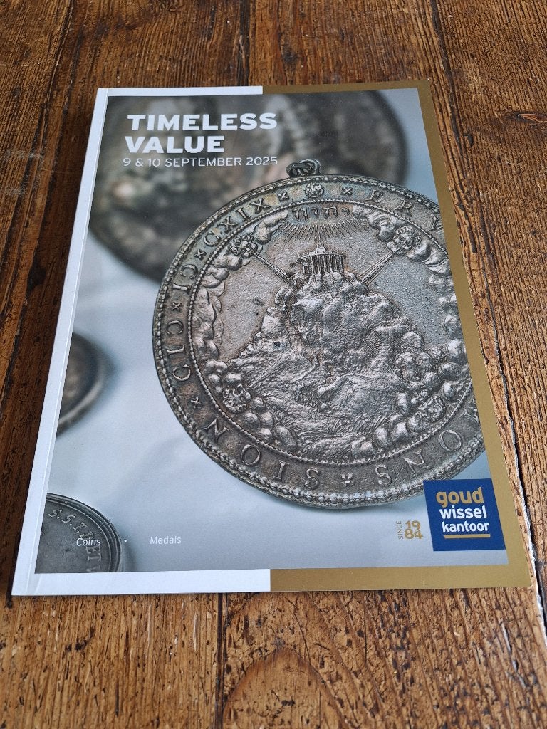 140 pp TIMELESS VALUE coins catalogus sept.2025, Postzegels en Munten, Munten en Bankbiljetten | Toebehoren, Ophalen of Verzenden