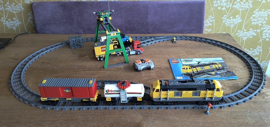 Lego Train - Cargo Train (7939), Verzenden, Gebruikt, Complete set, Lego