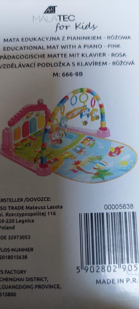 Nieuwe speelmat, Ophalen of Verzenden, Nieuw, Speelkleed