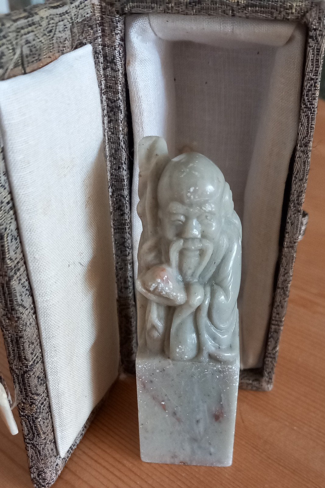 Chinees Speksteen beeldje., Ophalen of Verzenden, Zo goed als nieuw