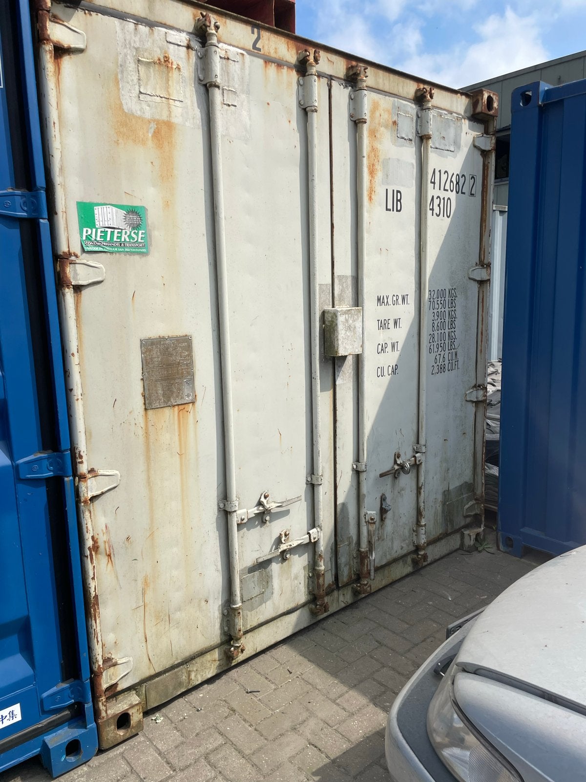 Gebruikte 40 ft zeecontainer -, Ophalen of Verzenden