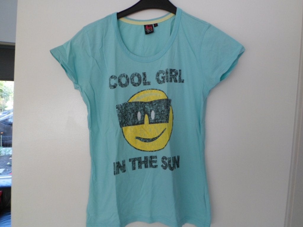 2 x shirt maat M, merk April Evil, 1 euro per stuk, Maat 38/40 (M), Overige kleuren, Ophalen of Verzenden, Zo goed als nieuw