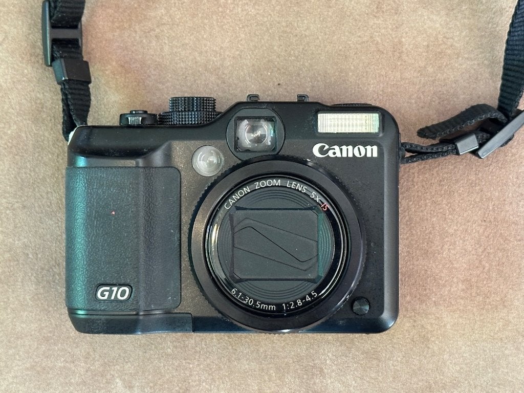 Canon Powershot G10, Audio, Tv en Foto, Fotocamera's Digitaal, Ophalen, Canon, Geheugenkaart, Beeldstabilisatie