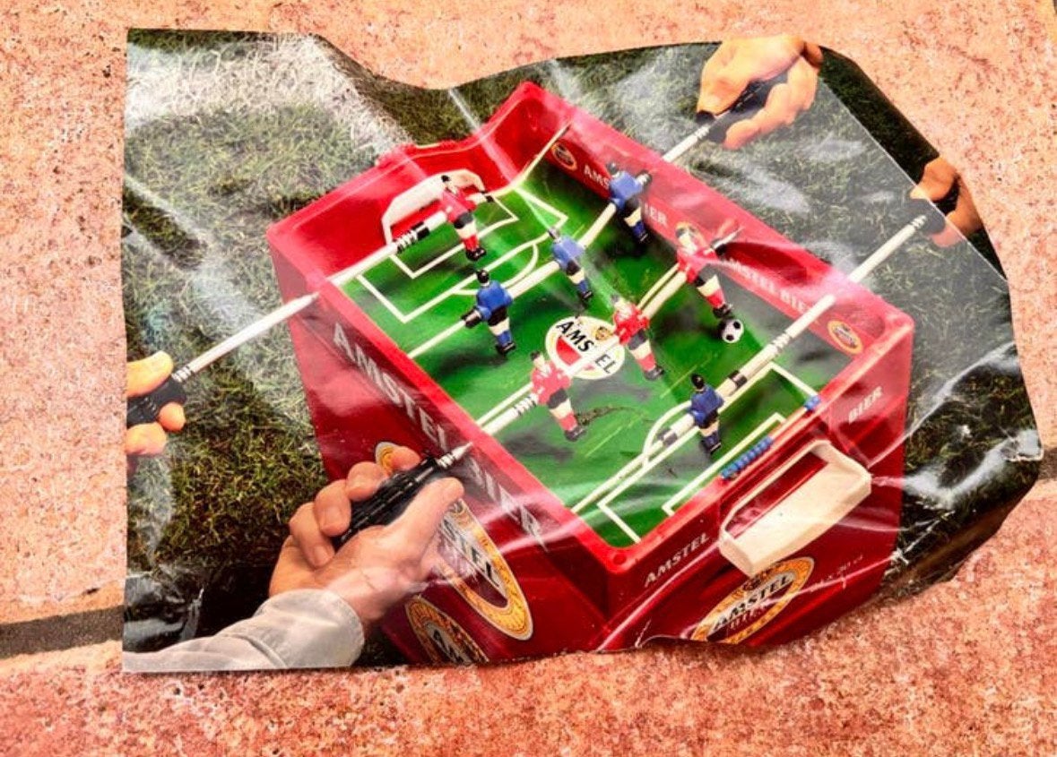 Amstel Voetbalkrat - Leuke verzamelitem, Ophalen of Verzenden, Nieuw
