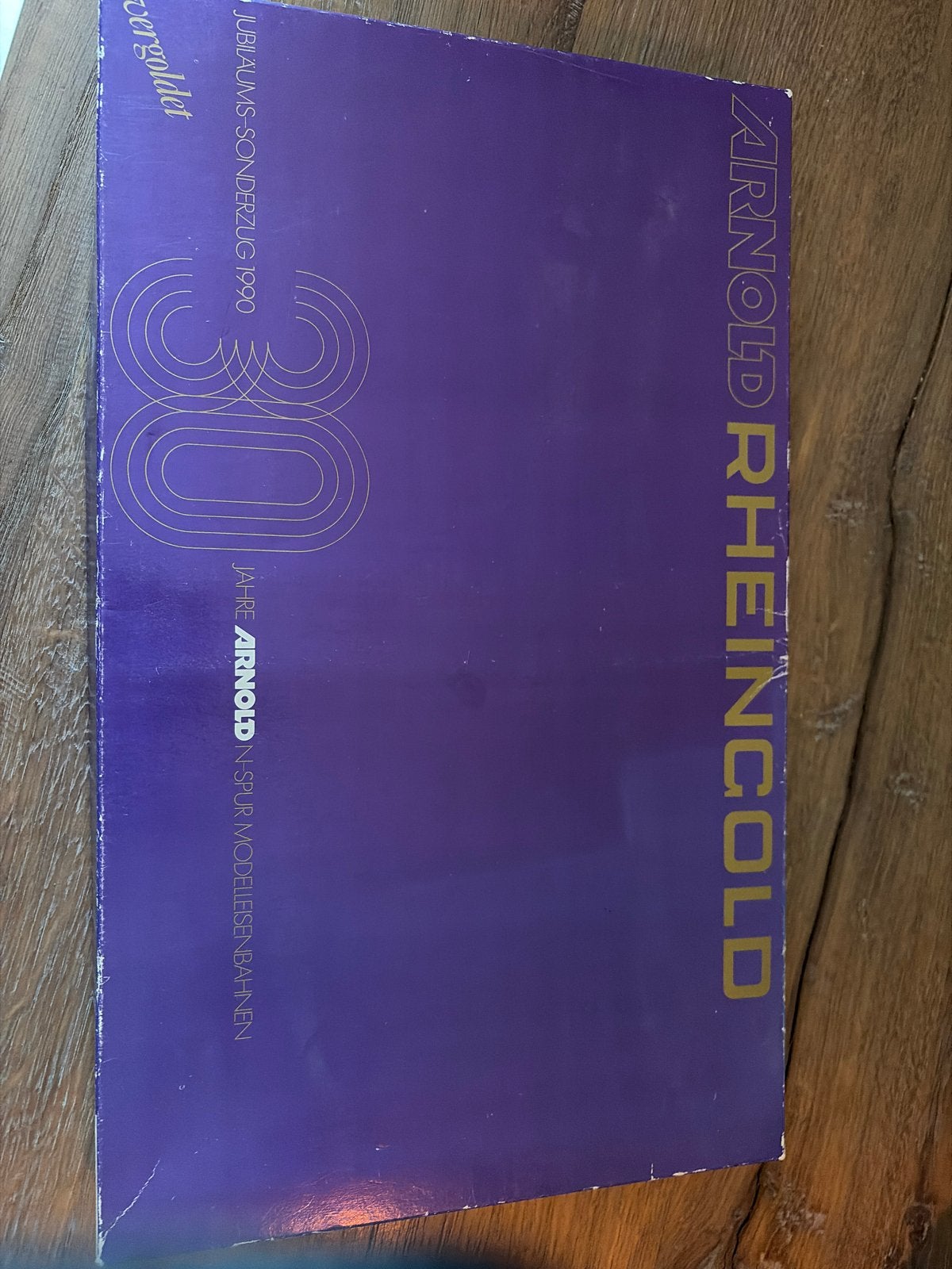 Arnold Rheingold Jubileum Treinset - 30 Jaar N-Spoor, Treinset, Gelijkstroom, Zo goed als nieuw, Analoog