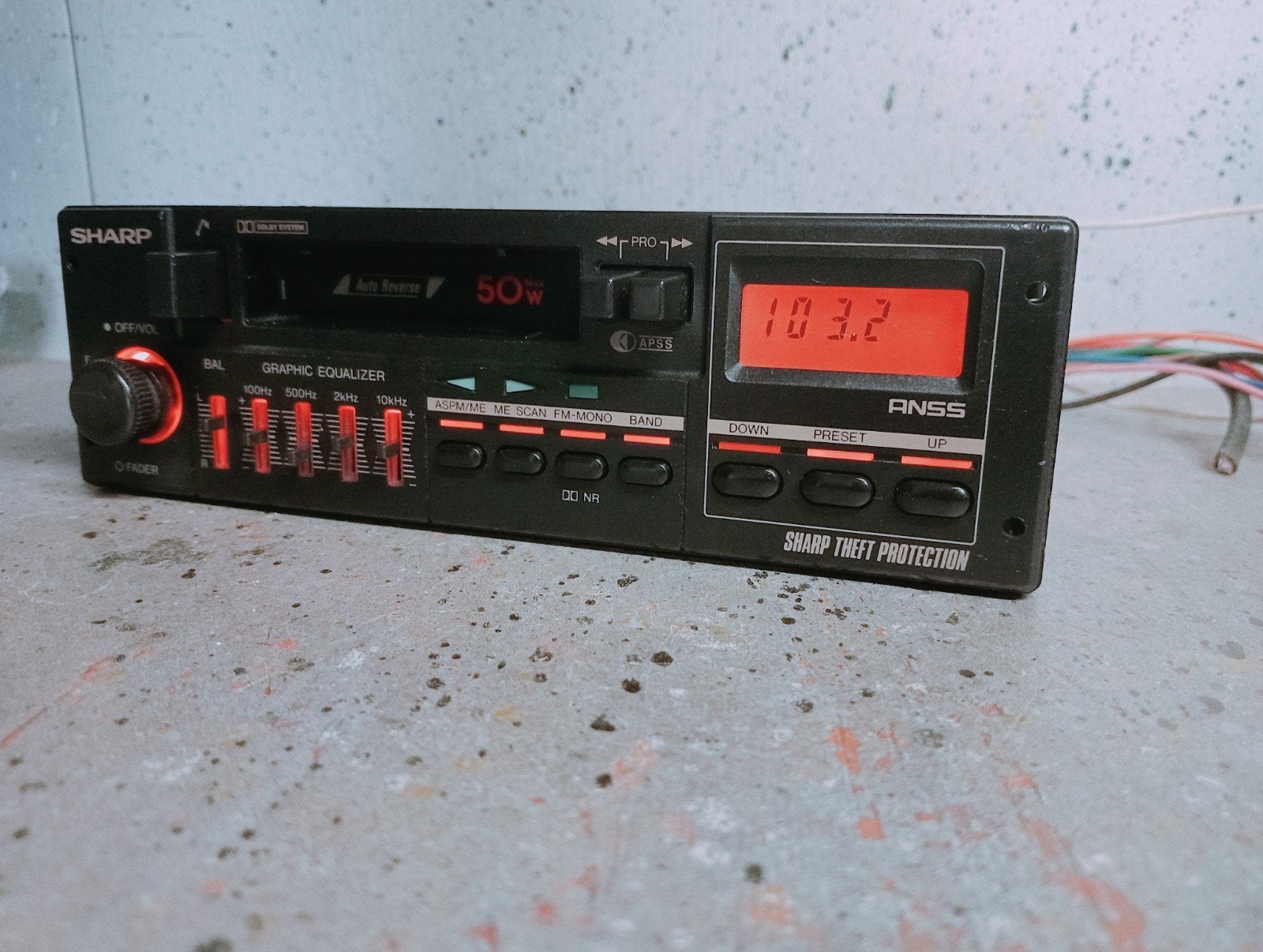 Sharp RG-F825G Fm Radio Cassette, Ophalen of Verzenden