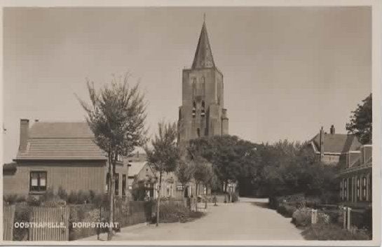 Oostkapelle Dorpstraat, Verzenden, 1940 tot 1960, Ongelopen, Zeeland