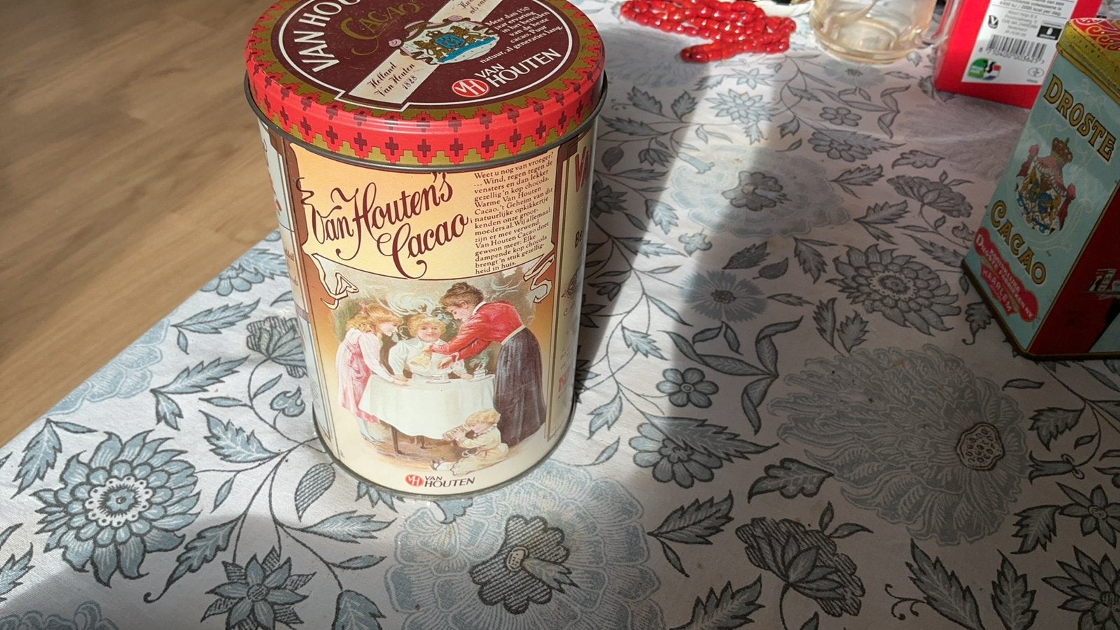 Van Houten Cacao blik, Ophalen of Verzenden, Zo goed als nieuw, Overige