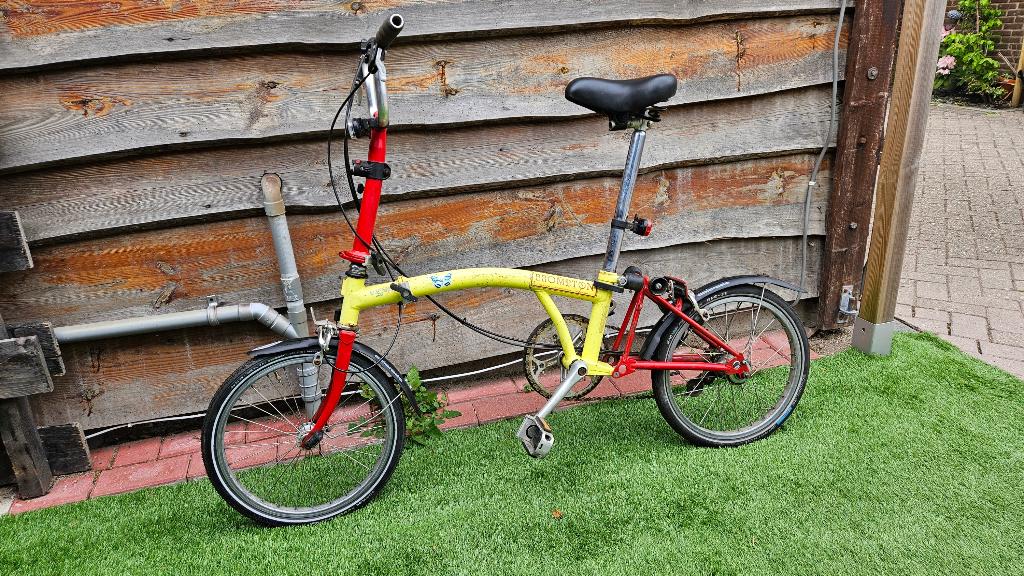 Unieke Brompton vouwfiets (Klassieker) – Geweldige staat, Ophalen, Gebruikt, Brompton, 16 tot 18 inch
