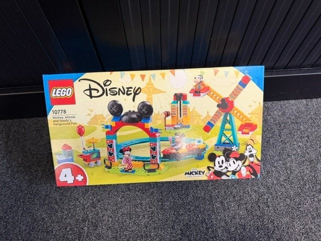 Lego Mickey, Minnie en Goofy Kermisplezier 10778 in OVP, Lego, Nieuw, Ophalen of Verzenden, Compleet