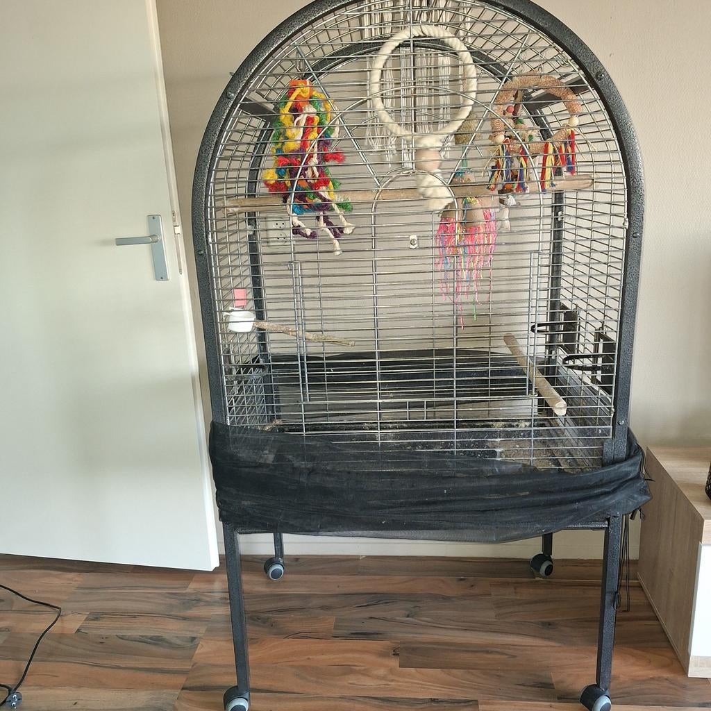Papegaaienkooi- vogelkooi 86x56x156, Dieren en Toebehoren, Vogels | Hokken en Kooien, Ophalen of Verzenden, Metaal, Vogelkooi