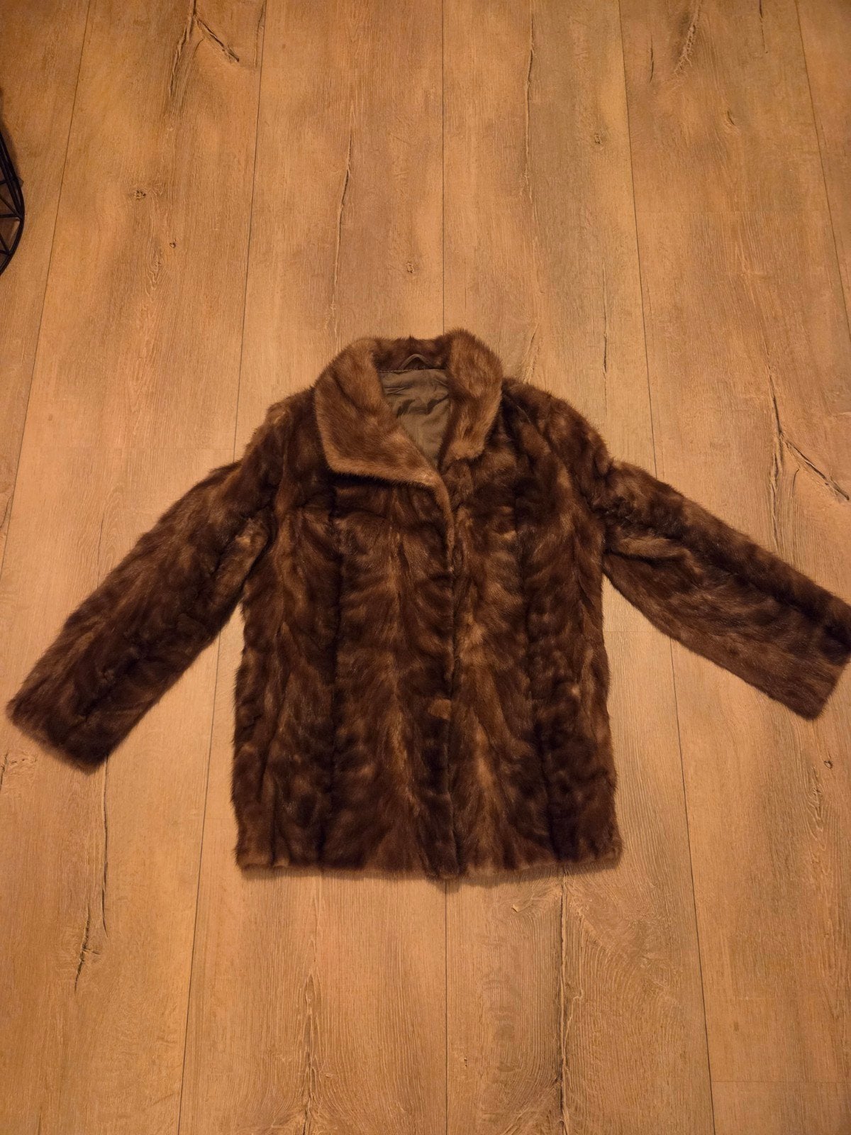 Bontjas, Kleding | Dames, Jassen | Winter, Ophalen, Gedragen, Bruin
