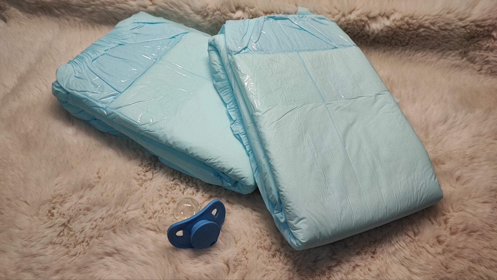 te koop 2 dikke abdl luiers met een abdl speen, Verzenden, Nieuw