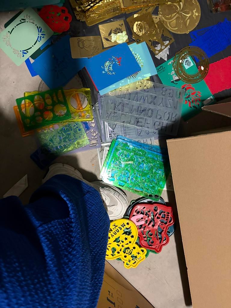Diverse Sjablonen: Kerst, Dieren, Valentijn, Letters,mandala, Hobby en Vrije tijd, Knutselen, Gebruikt, Dieren, Ophalen of Verzenden