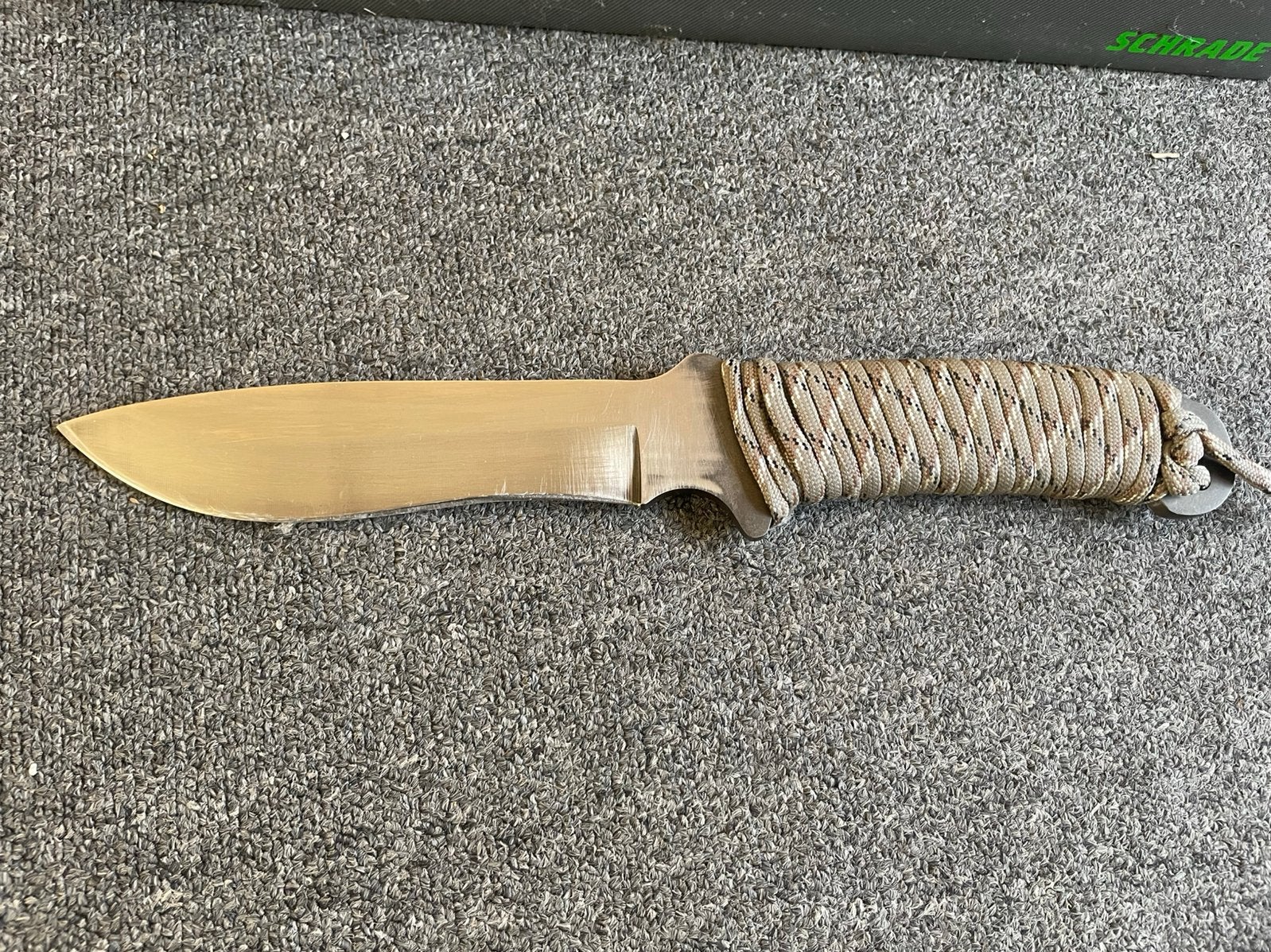 Schrade schf9 outdoor survival mes/ barbequemes., Ophalen of Verzenden, Gebruikt