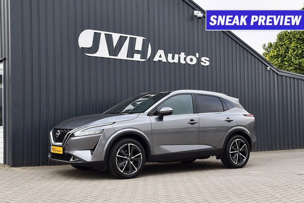 Nissan QASHQAI 1.3 MHEV Tekna Plus 02-2023 | BTW | Panorama, Gebruikt, Huisgarantie, 4 cilinders, Met garantie (alle)