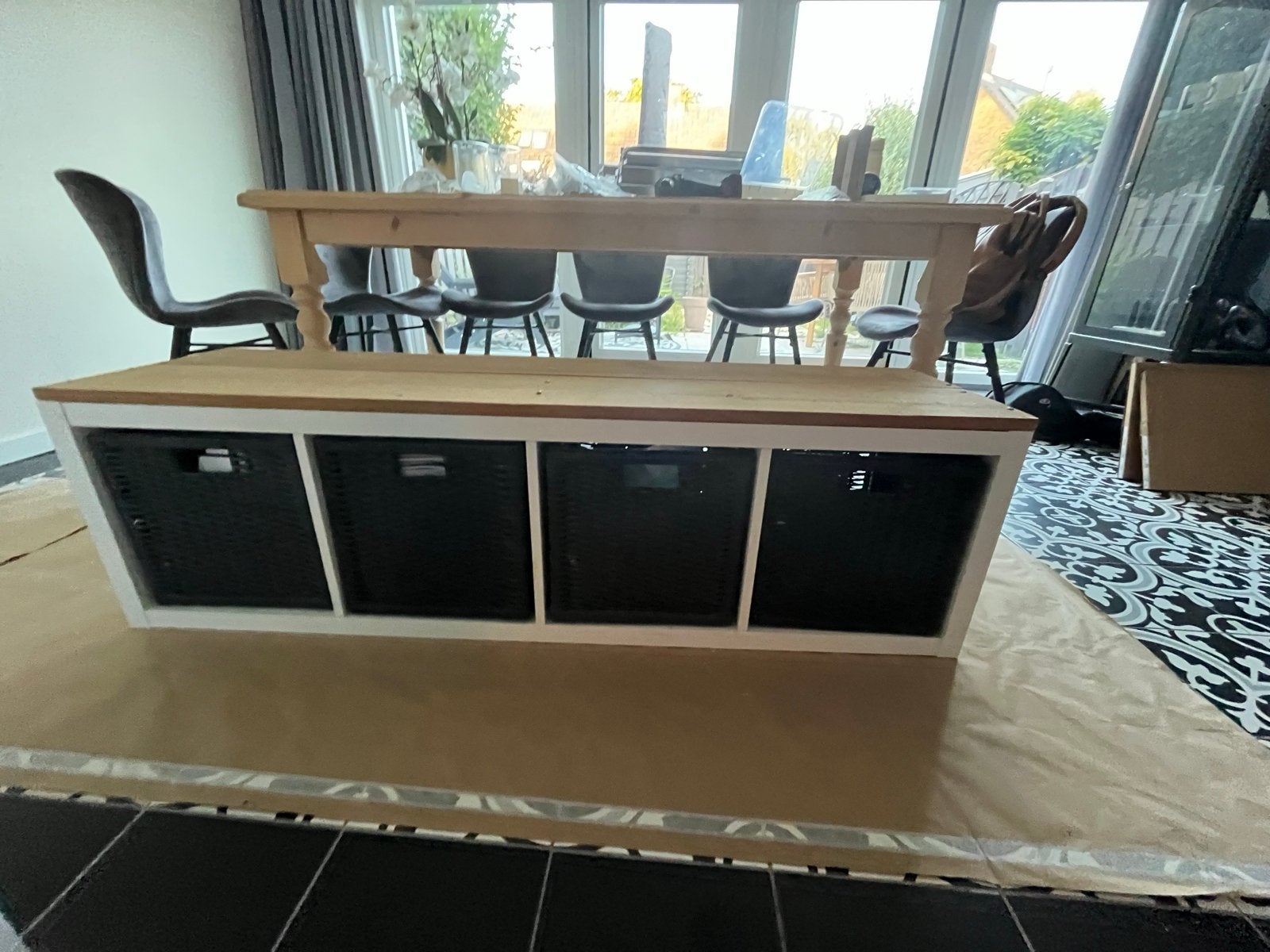 Tv meubel met opbergruimte!, Ophalen, Gebruikt, 25 tot 50 cm, Minder dan 100 cm