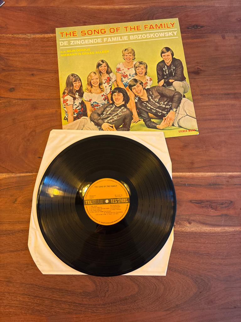 De Zingende Familie Brzoskowsky - The Song of the Family LP, Cd's en Dvd's, Vinyl | Nederlandstalig, Gebruikt, Overige genres