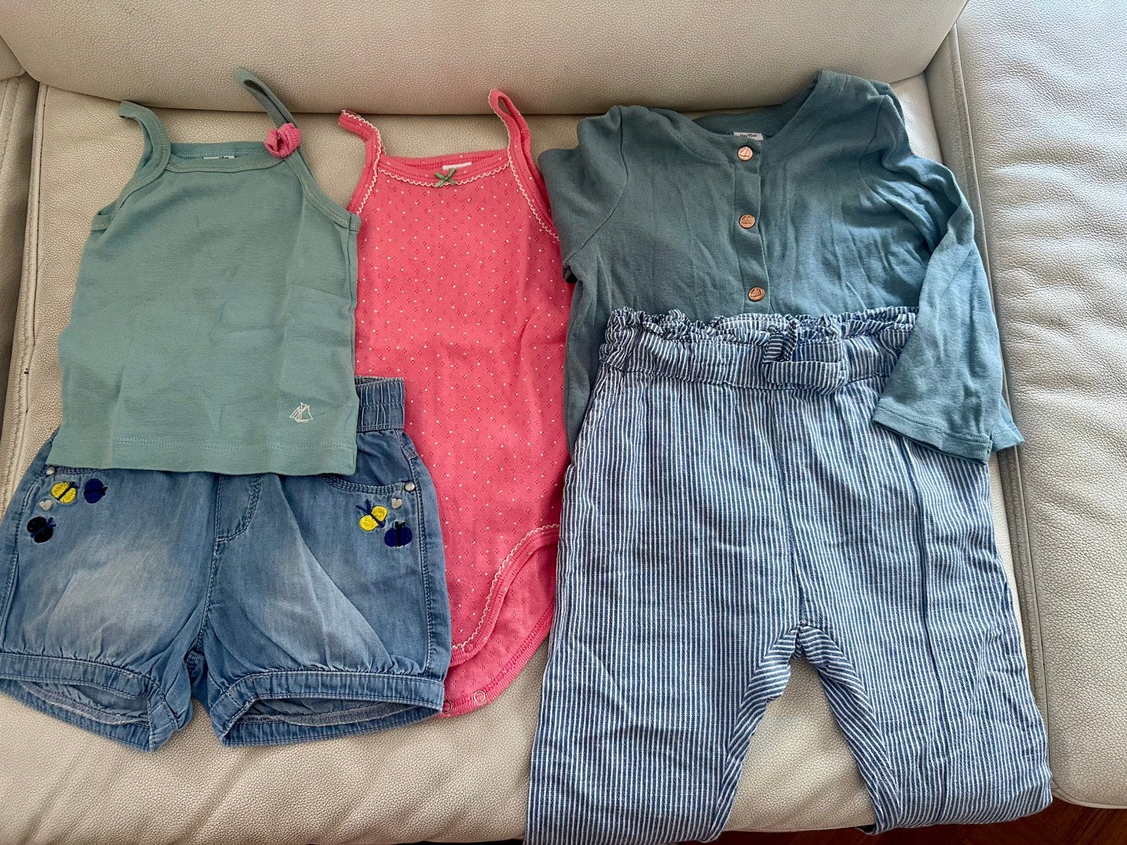 Girls’s set of matching clothes, size 95/98, 2/3y, Ophalen of Verzenden, Zo goed als nieuw, Overige maten