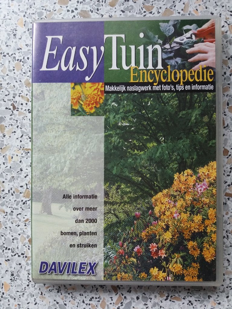 Een CD-Rom van "Easy Tuin" Encyclopedie., Computers en Software, Educatie- en Cursussoftware, Ophalen of Verzenden, Zo goed als nieuw