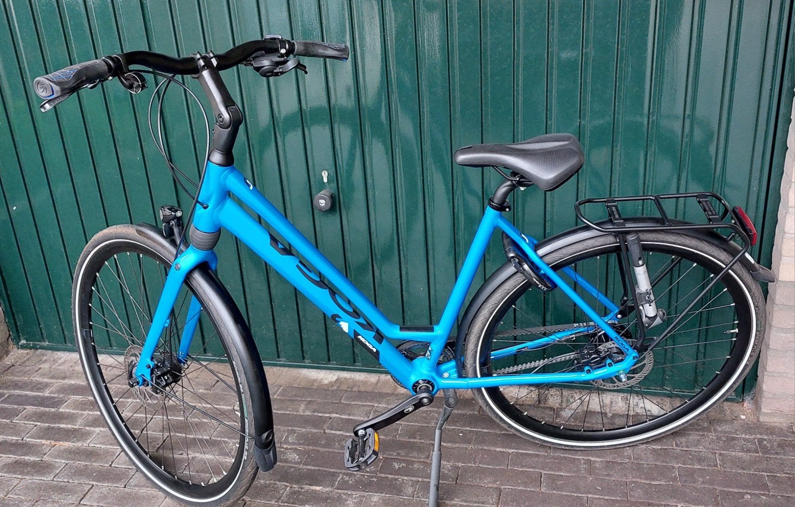 Koga Miyata F3 4.0 Lady Blue Gloss 53 cm, Fietsen en Brommers, 53 tot 56 cm, Versnellingen, Zo goed als nieuw, Schijfrem