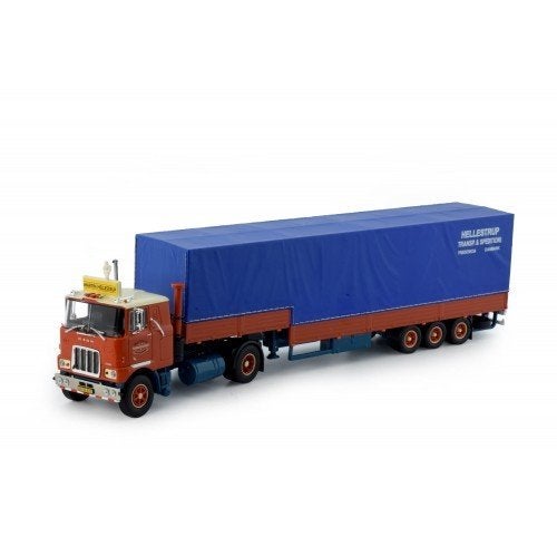 Tekno 71200 Mack F700 4x2 semi trailer Martin Hellestrup, Hobby en Vrije tijd, Ophalen of Verzenden, Nieuw, Bus of Vrachtwagen