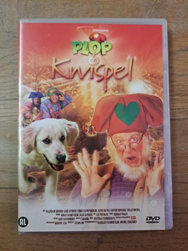 dvd, Kabouter Plop - Plop en Kwispel, Alle leeftijden, Poppen, Ophalen of Verzenden, Zo goed als nieuw