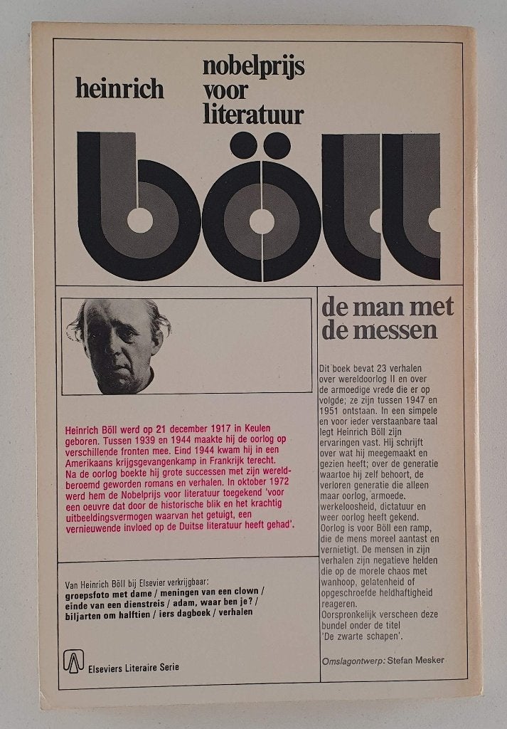 Boll, Heinrich - De man met met de messen, Boeken, Ophalen of Verzenden, Gelezen
