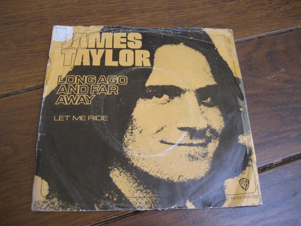 70s james taylor single, Cd's en Dvd's, Ophalen of Verzenden, Gebruikt, 7 inch
