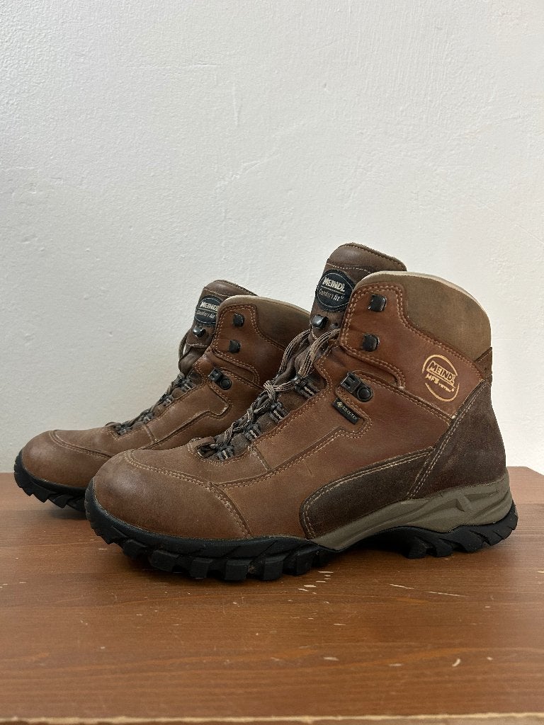 Meindl MEI MATREI GTX maat 45, Bruin, Ophalen of Verzenden, Zo goed als nieuw, Wandelschoenen of Bergschoenen