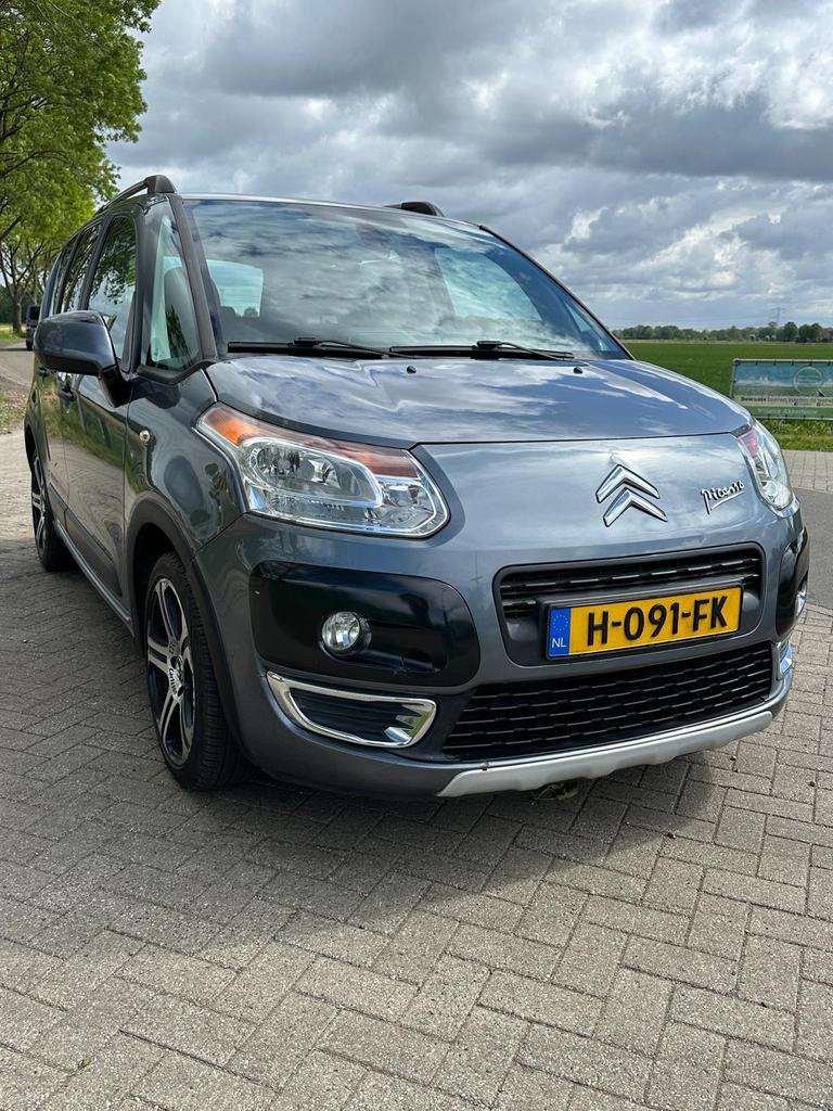 Citroën C3 Picasso 1.6 VTI 2012 Grijs Carlsson Edition, Auto's, Voorwielaandrijving, 4 cilinders, 635 kg, Handgeschakeld