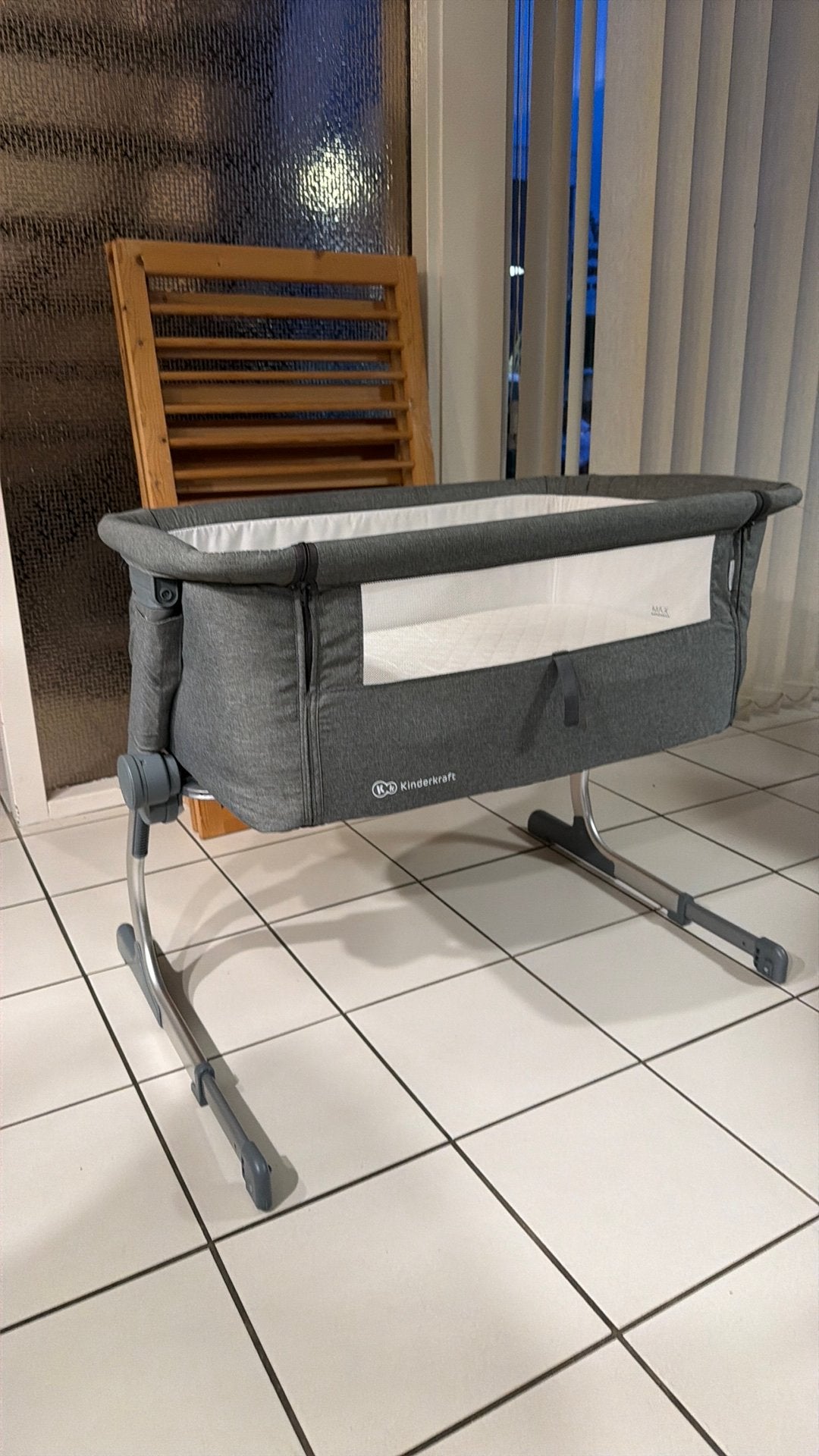 Kinderkraft Co-Sleeper / Aanschuifwieg – Zo goed als nieuw, Ophalen, Zo goed als nieuw, Wieg
