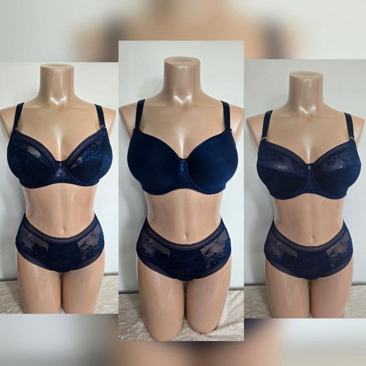 Nieuw fantasie bh 80d 75e 80e 85e 75f 80f 85f 80g 75h, Blauw, ., Ophalen of Verzenden, BH