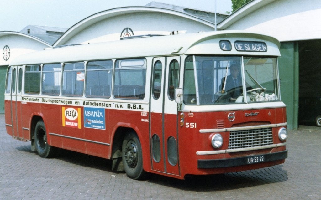 BBA Busfoto  551 20-04-1974, Verzenden, 1960 tot 1980, Zuid-Holland