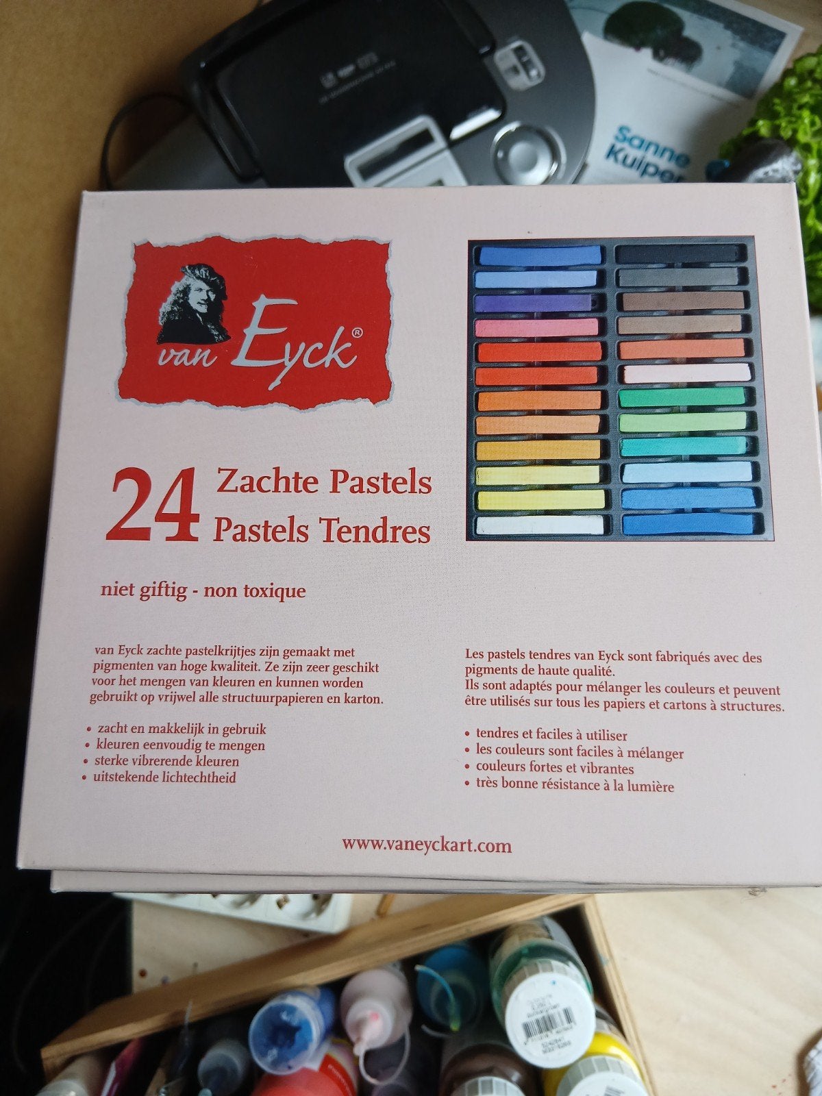 Nieuwe Van Eyck Zachte Pastels - 6 Doosjes, Hobby en Vrije tijd, Ophalen, Nieuw
