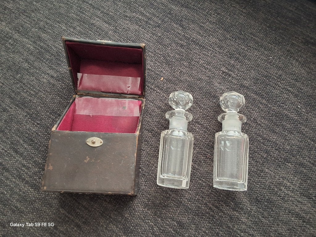 Antieke Parfum Etui of Scent Bottle Case ca 1880-1900, Ophalen of Verzenden