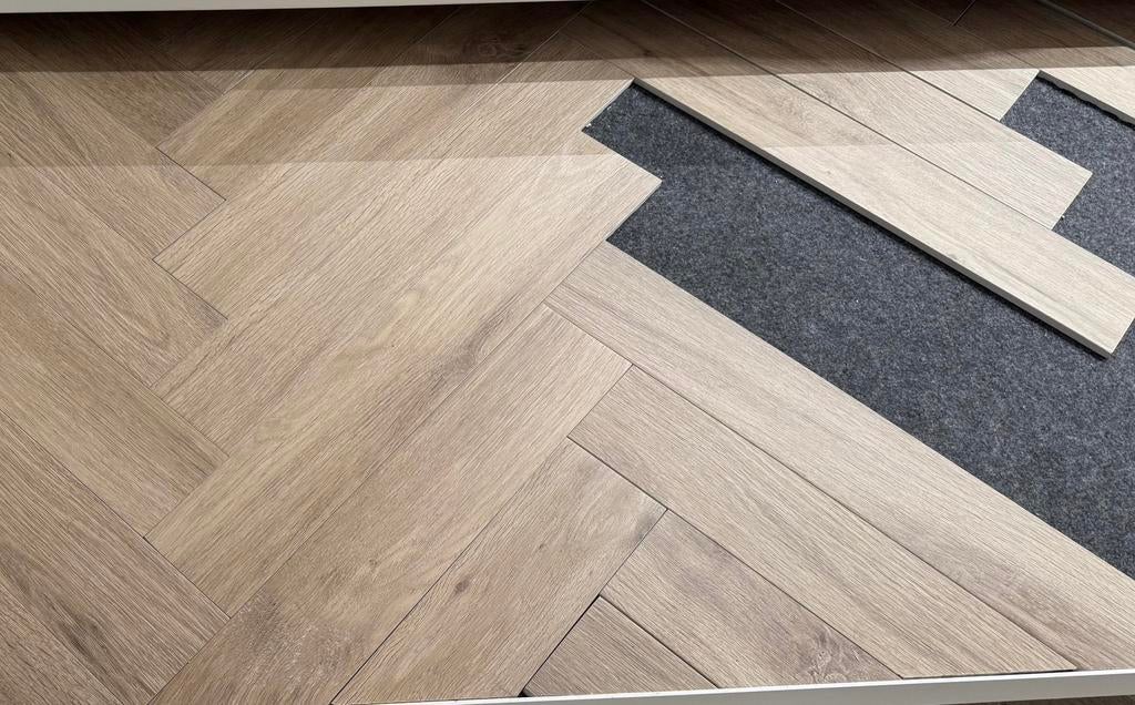 Partij tegels 10x60 cm voor visgraat vloer - 49,7 m2, Doe-het-zelf en Verbouw, Tegels, Nieuw, Vloertegels, Keramiek, 60 cm of meer