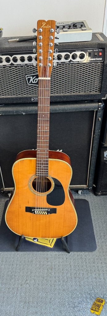 Fender F-55-12 12 Snarige western gitaar 1972 - 1978, Gebruikt, Fender, 12-snarig, Ophalen of Verzenden