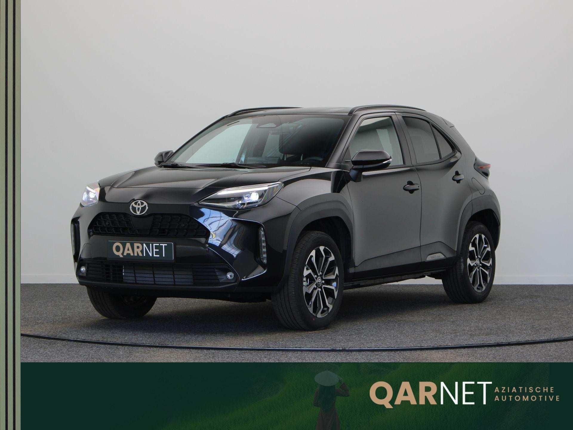 Toyota Yaris Cross 1.5 Hybrid 130 Dynamic | Stoelverwarming, Dealer onderhouden, Stof, Gebruikt, Zwart