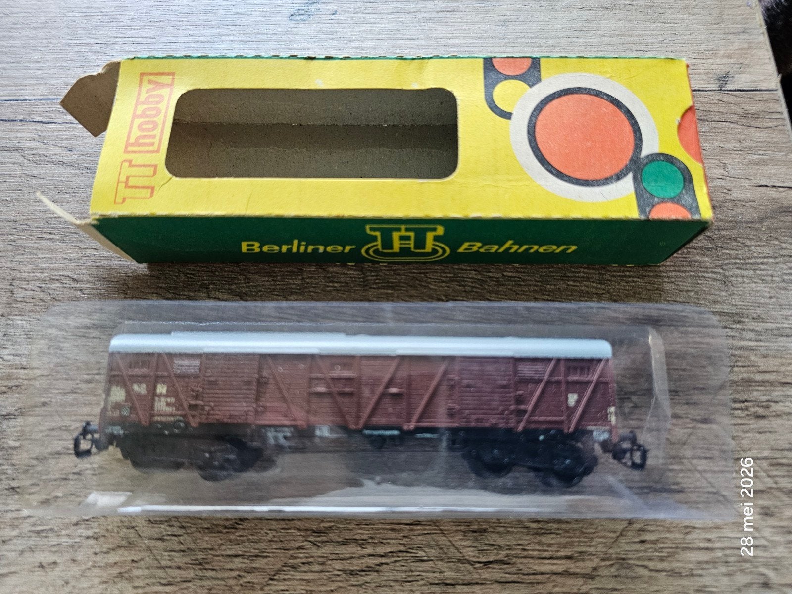 Modeltrein TT SPOOR nieuw in doos ddr wagon, Gelijkstroom, Ophalen of Verzenden, Roco, Nieuw